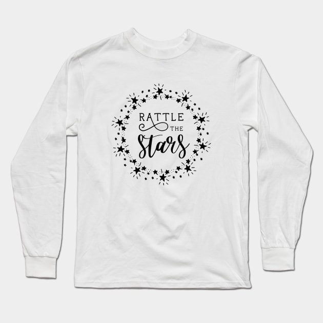 Rattle The Stars Long Sleeve T-Shirt by kimcarlika